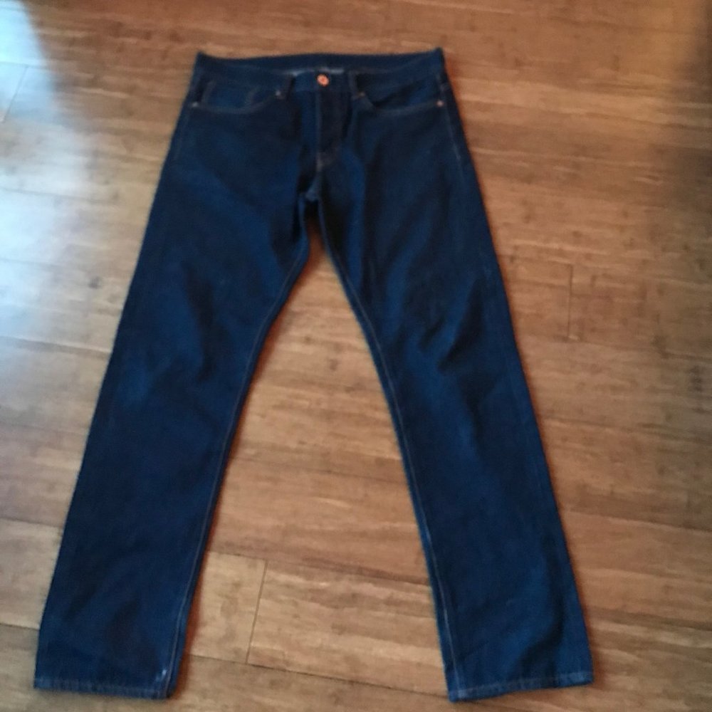 & Denim Men's Jeans Size 34 Straight Leg inseam 32